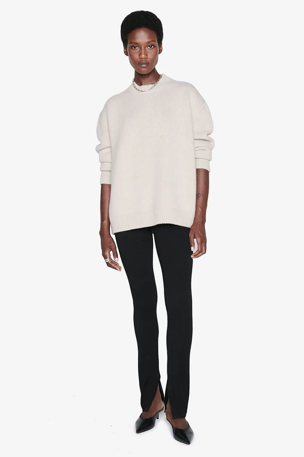 Anine Bing - Rosie Sweater in Oatmeal