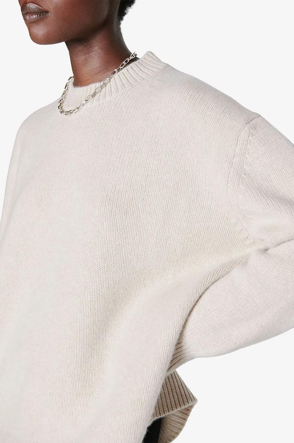 Anine Bing - Rosie Sweater in Oatmeal