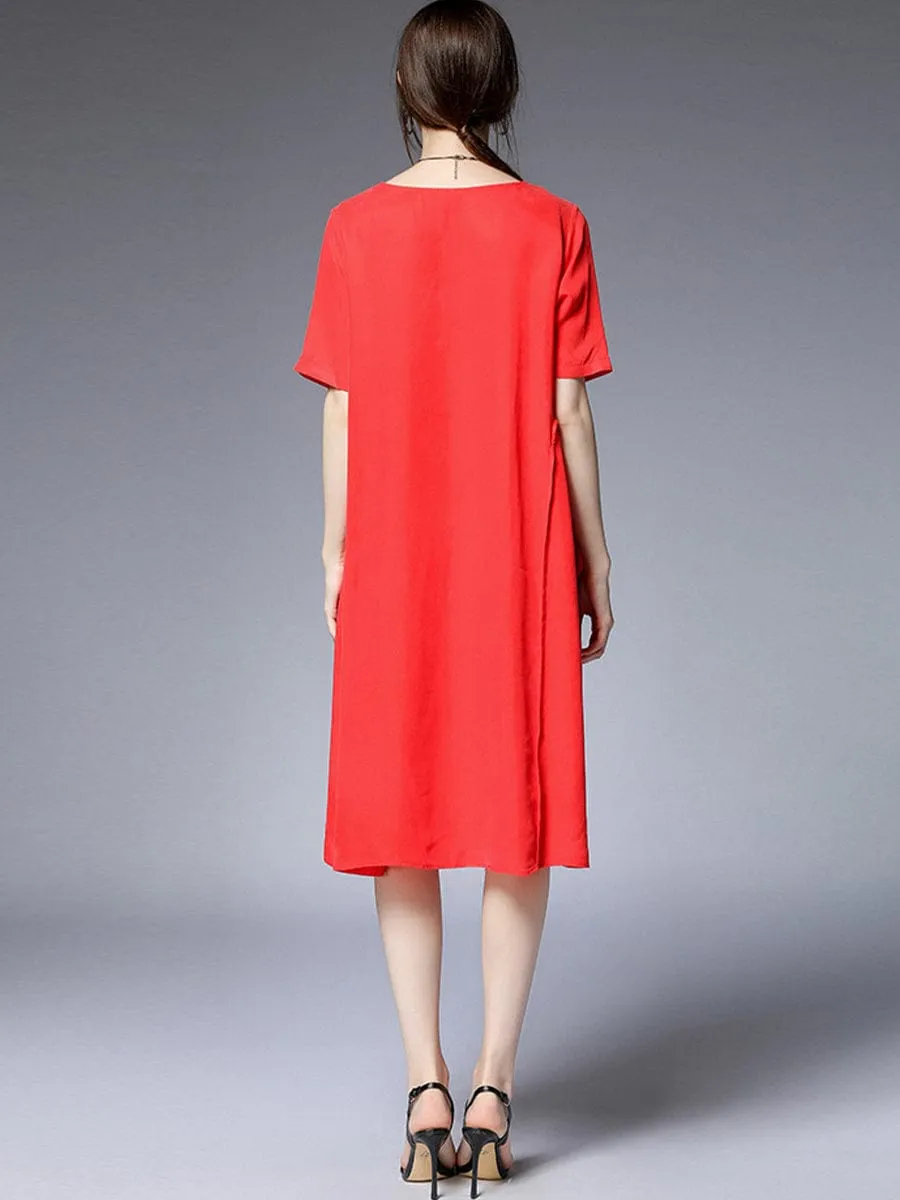 Attractive One-Shoulder Dress