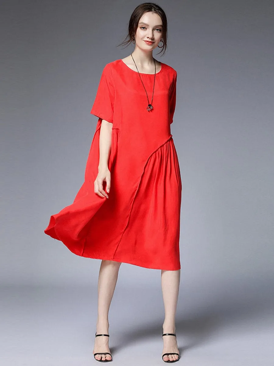 Attractive One-Shoulder Dress