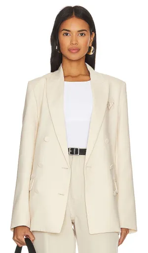 Bardot Sloane Classic Blazer in Beige
