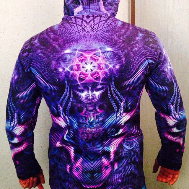 Hooded Zip Jacket : Violet Foxy Lady