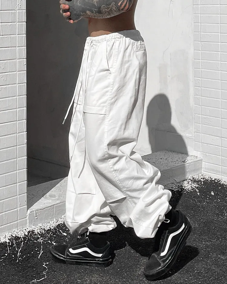 Loose-fit Paratrooper Pants