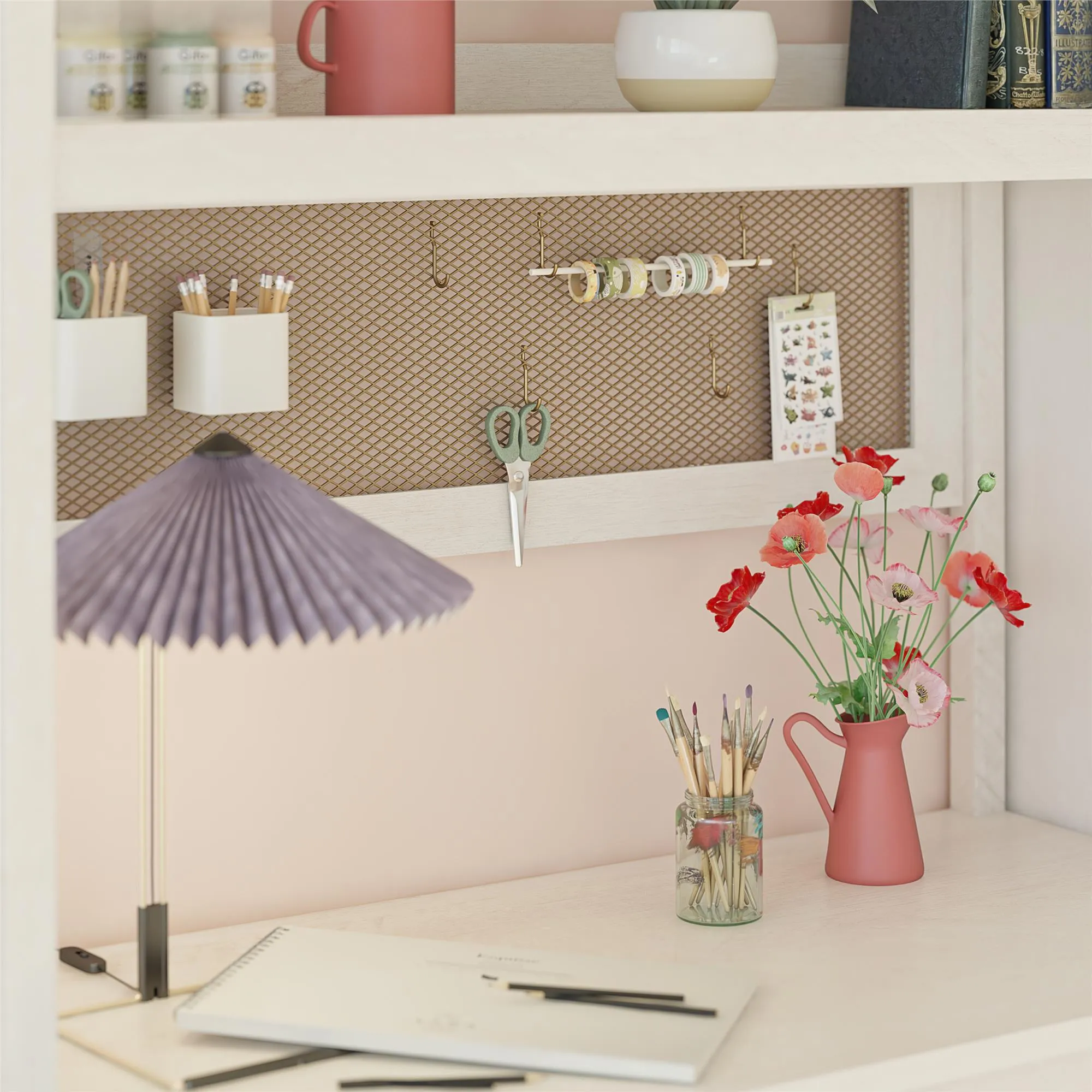 Tess Standing Desktop & Workstation with Modular Storage Options