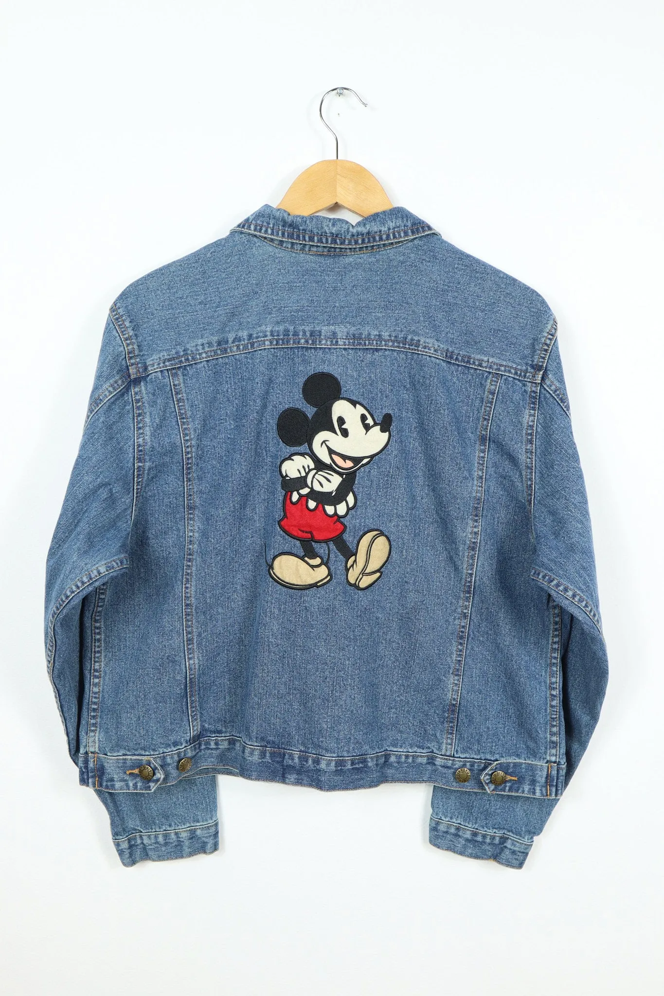 Vintage Mickey Mouse Jean Jacket