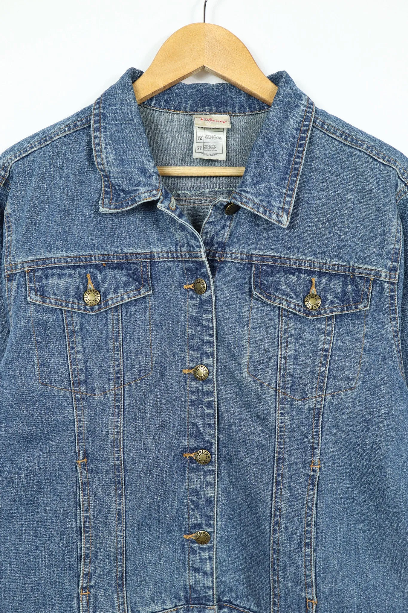 Vintage Mickey Mouse Jean Jacket