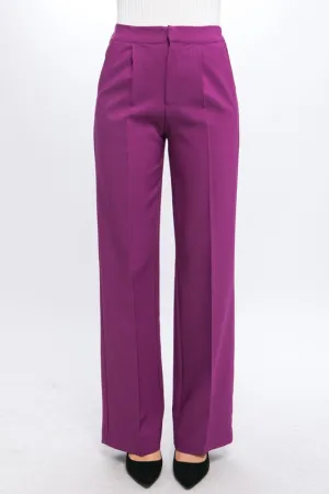 Violet Regular-Fit Dress Pants